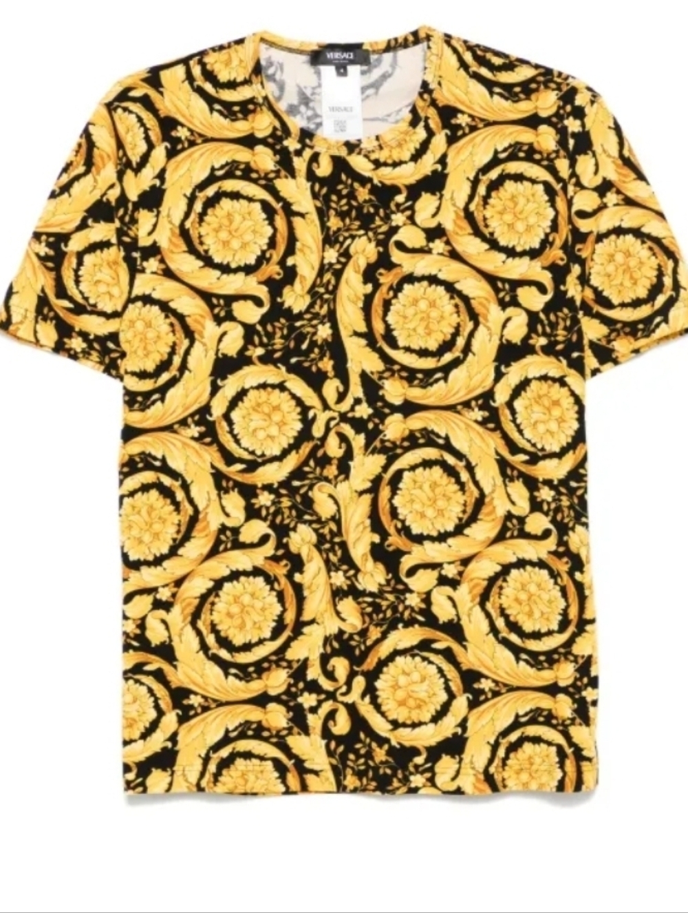 Versace Baroque All-Over Print Tee